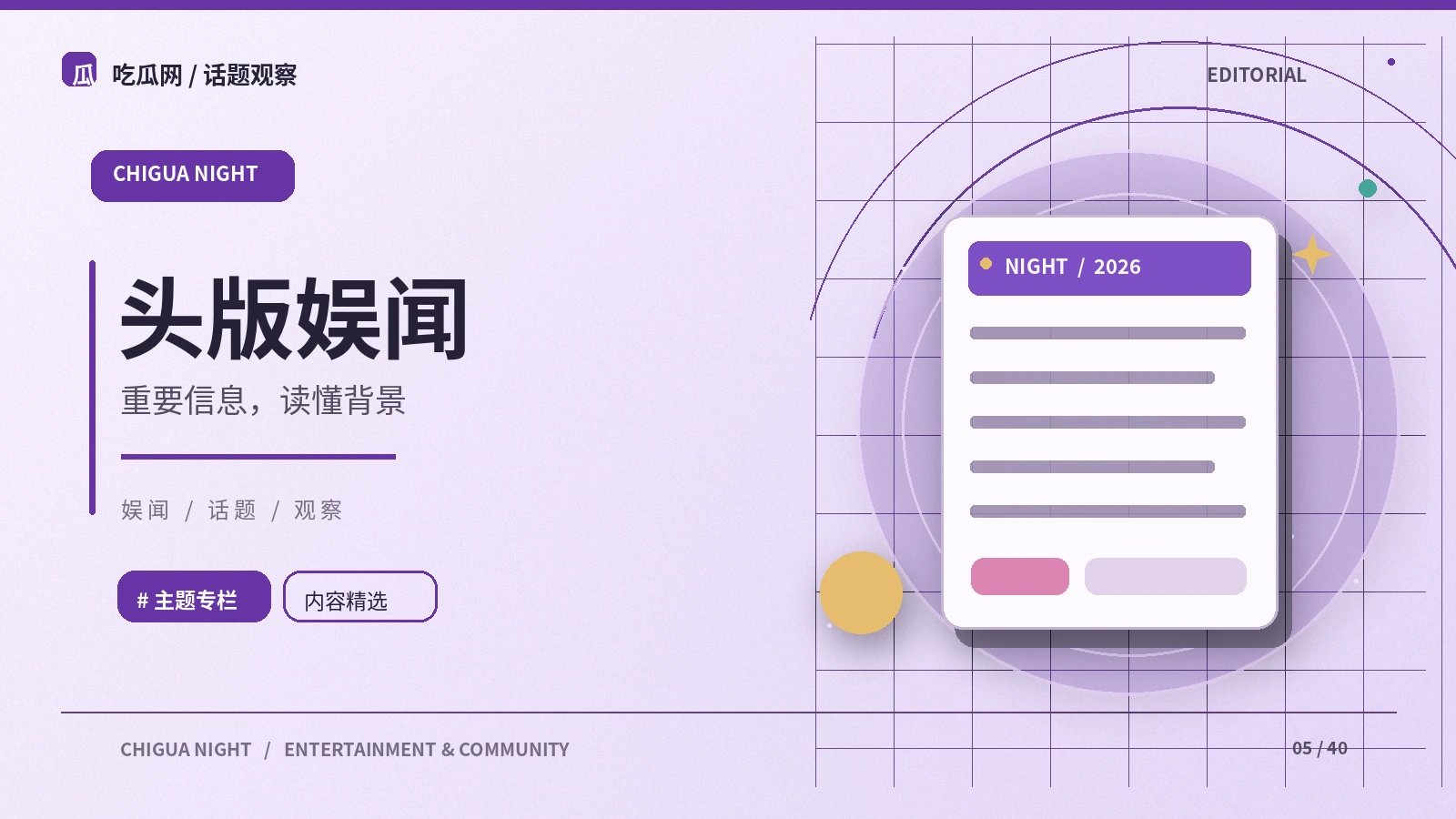 一条娱乐消息从哪里开始